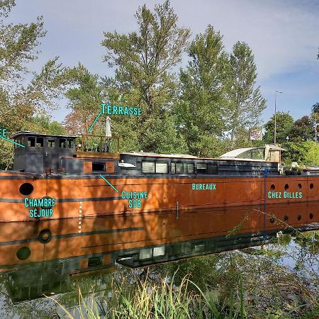 Appartement atypique indépendant sur péniche Metz Esterno foto