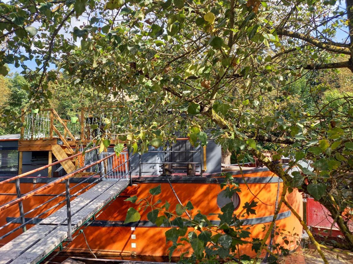 Appartement atypique indépendant sur péniche Metz Esterno foto