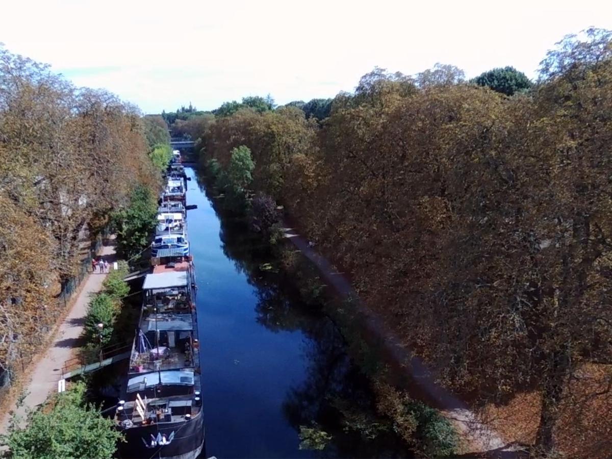 Appartement atypique indépendant sur péniche Metz Esterno foto