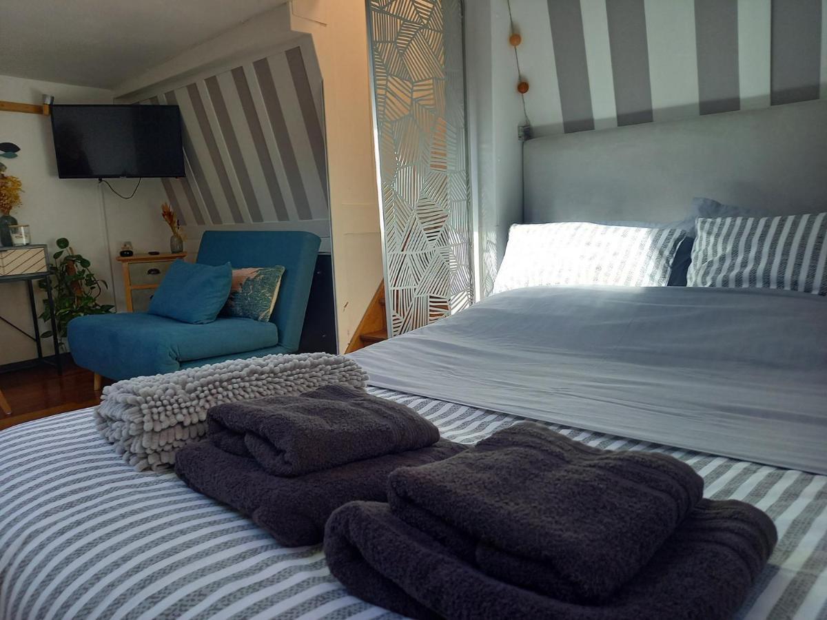 Appartement atypique indépendant sur péniche Metz Esterno foto